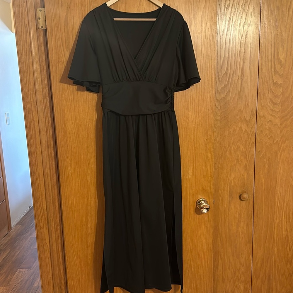 Black long dress